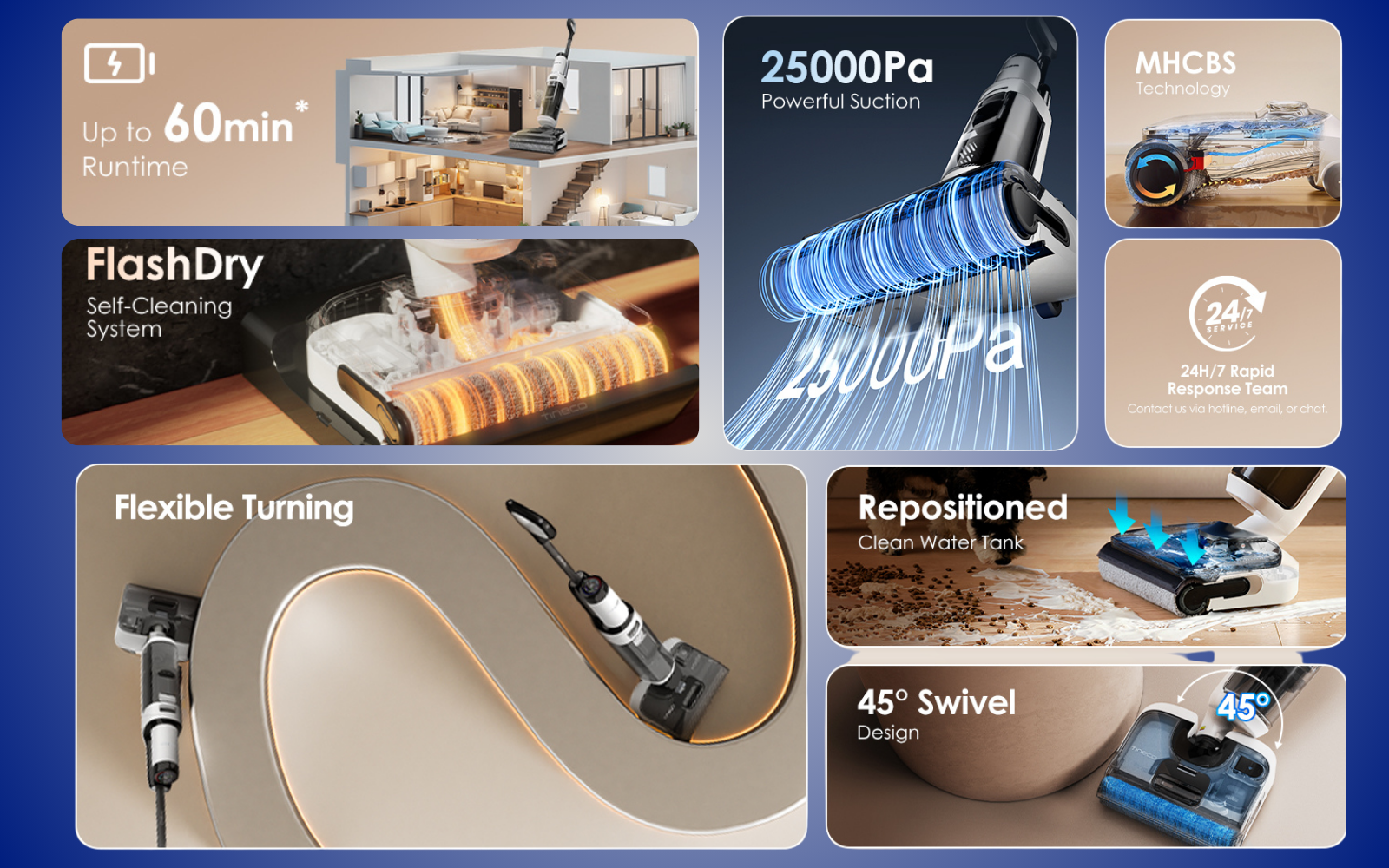 Tineco S9 Steam Spec